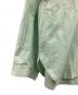 中古・古着 refomed (リフォメッド) refomed　WRIST PATCH WIDE SHIRT CHAMBRAY　　長袖シャツ グリーン サイズ:3：12000円