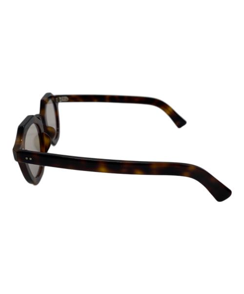 guepard（ギュパール）GUEPARD (ギュパール) GUEPARD　伊達眼鏡 ブラウンの古着・服飾アイテム