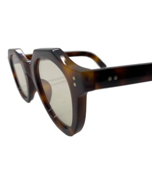 guepard（ギュパール）GUEPARD (ギュパール) GUEPARD　伊達眼鏡 ブラウンの古着・服飾アイテム