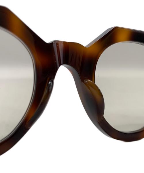 guepard（ギュパール）GUEPARD (ギュパール) GUEPARD　伊達眼鏡 ブラウンの古着・服飾アイテム