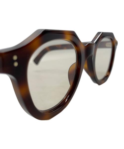 guepard（ギュパール）GUEPARD (ギュパール) GUEPARD　伊達眼鏡 ブラウンの古着・服飾アイテム