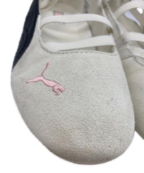 PUMA（プーマ）PUMA (プーマ) ROSE (ローズ) PUMA×ROSE　SPEEDCAT BALLET SD アイボリー サイズ:23.5ｃｍの古着・服飾アイテム