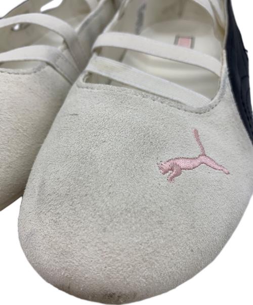 PUMA（プーマ）PUMA (プーマ) ROSE (ローズ) PUMA×ROSE　SPEEDCAT BALLET SD アイボリー サイズ:23.5ｃｍの古着・服飾アイテム