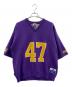 WIND AND SEA（ウィンダンシー）の古着「WIND AND SEA NBA  半袖ニット」｜パープル