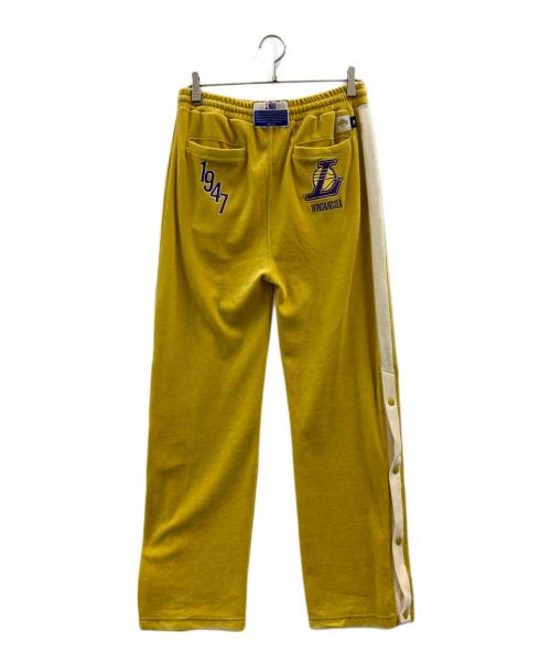 WIND AND SEA（ウィンダンシー）WIND AND SEA (ウィンダンシー) NBA (エヌビーエー) スウェットパンツ イエロー サイズ:Mの古着・服飾アイテム