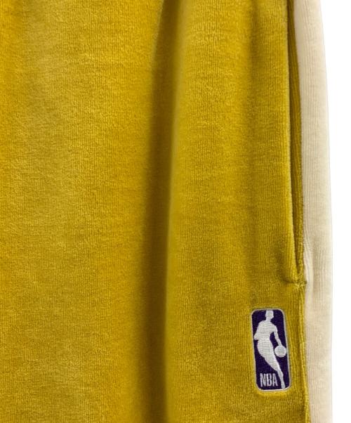 WIND AND SEA（ウィンダンシー）WIND AND SEA (ウィンダンシー) NBA (エヌビーエー) スウェットパンツ イエロー サイズ:Mの古着・服飾アイテム