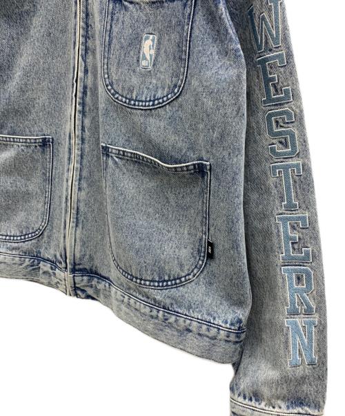 WIND AND SEA（ウィンダンシー）WIND AND SEA (ウィンダンシー) NBA (エヌビーエー) WIND AND SEA　NBA　デニムカバーオール インディゴ サイズ:Mの古着・服飾アイテム