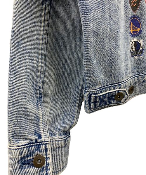 WIND AND SEA（ウィンダンシー）WIND AND SEA (ウィンダンシー) NBA (エヌビーエー) WIND AND SEA　NBA　デニムカバーオール インディゴ サイズ:Mの古着・服飾アイテム