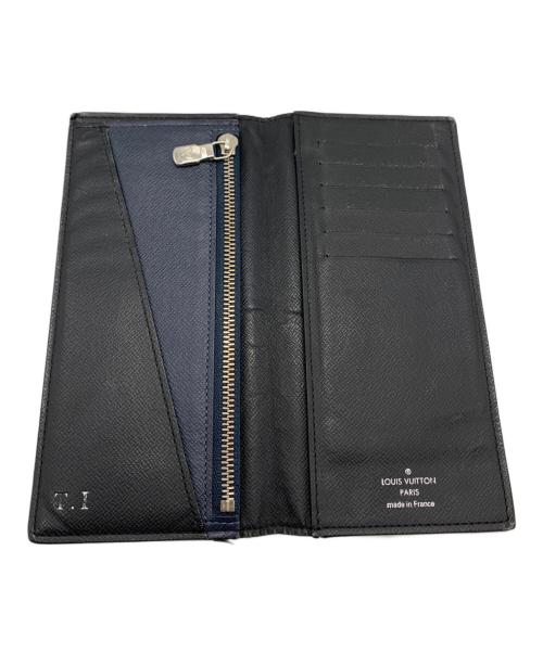 LOUIS VUITTON（ルイ ヴィトン）LOUIS VUITTON (ルイ ヴィトン) LOUIS VUITTON　タイガ　	ポルトフォイユ・アレクサンドルNM　　長財布 ブラックの古着・服飾アイテム