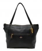 COACHコーチ）の古着「COACH　2WAYバッグ」｜ブラック