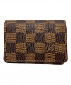 LOUIS VUITTONルイ ヴィトン）の古着「LOUIS VUITTON  アンヴェロップ・カルト・ドゥ・ヴィジット 名刺入れ」
