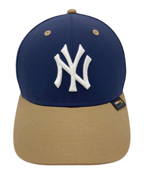 New Era（ニューエラ）New Era (ニューエラ) New Era　キャップ ネイビー×ブラウンの古着・服飾アイテム