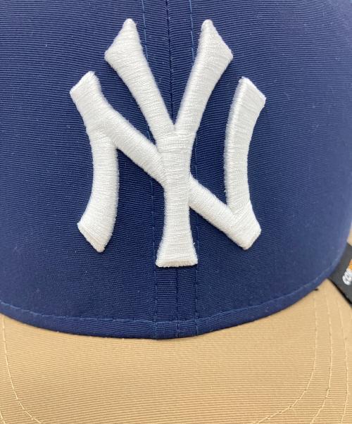New Era（ニューエラ）New Era (ニューエラ) New Era　キャップ ネイビー×ブラウンの古着・服飾アイテム