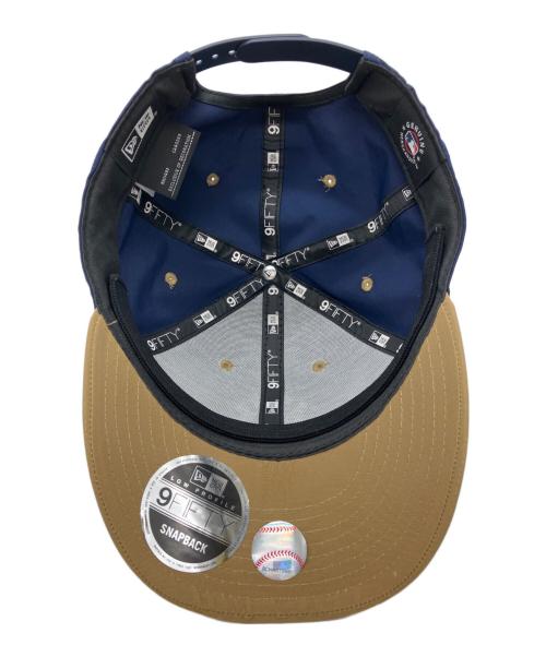 New Era（ニューエラ）New Era (ニューエラ) New Era　キャップ ネイビー×ブラウンの古着・服飾アイテム