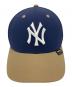 中古・古着 New Era (ニューエラ) New Era　キャップ ネイビー×ブラウン：3000円