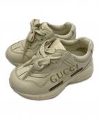 GUCCIグッチ）の古着「GUCCI　スニーカー」｜アイボリー