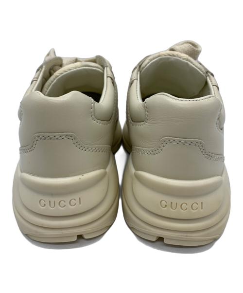 GUCCI（グッチ）GUCCI (グッチ) GUCCI　スニーカー アイボリー サイズ:22（13㎝）の古着・服飾アイテム