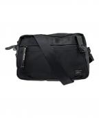 PORTERポーター）の古着「PORTER　HEAT　ショルダーバッグ」｜ブラック