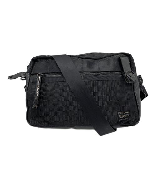 PORTER（ポーター）PORTER (ポーター) PORTER　HEAT　ショルダーバッグ ブラックの古着・服飾アイテム