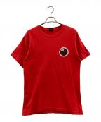 stussyステューシー）の古着「8 BALL TEE PIGMENT DYED TEE」｜レッド