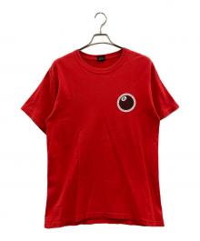 stussy（ステューシー）の古着「8 BALL TEE PIGMENT DYED TEE」｜レッド