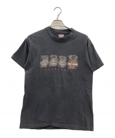 00s ビンテージ Tシャツ Hanes BLUCO UNCROWD ハーレー 中古・古着通販】HARLEY-DAVIDSON (ハーレーダビッドソン) Hanes