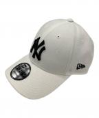 New Eraニューエラ）の古着「New Era　キャップ」｜ホワイト