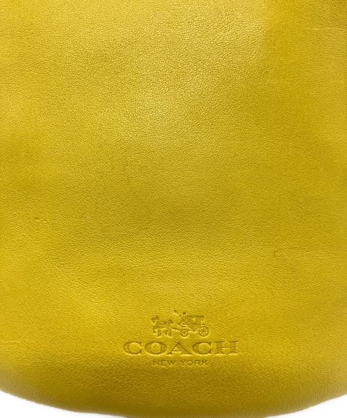 COACH（コーチ）COACH (コーチ) COACH　ショルダーバッグ イエローの古着・服飾アイテム