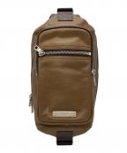 COACHコーチ）の古着「COACH　ボディバッグ」｜ブラウン