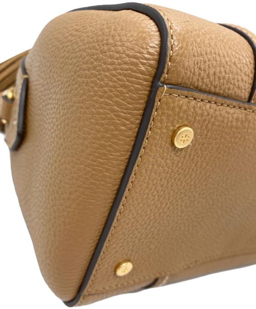 TORY BURCH（トリーバーチ）TORY BURCH (トリーバーチ) TORY ｂｕｒｃｈTHEA MINI WEB SATCHEL 3WAYミニボストンバッグ キャメルの古着・服飾アイテム