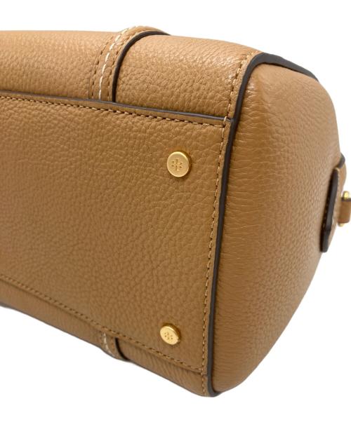 TORY BURCH（トリーバーチ）TORY BURCH (トリーバーチ) TORY ｂｕｒｃｈTHEA MINI WEB SATCHEL 3WAYミニボストンバッグ キャメルの古着・服飾アイテム