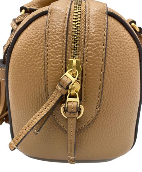 TORY BURCH（トリーバーチ）TORY BURCH (トリーバーチ) TORY ｂｕｒｃｈTHEA MINI WEB SATCHEL 3WAYミニボストンバッグ キャメルの古着・服飾アイテム