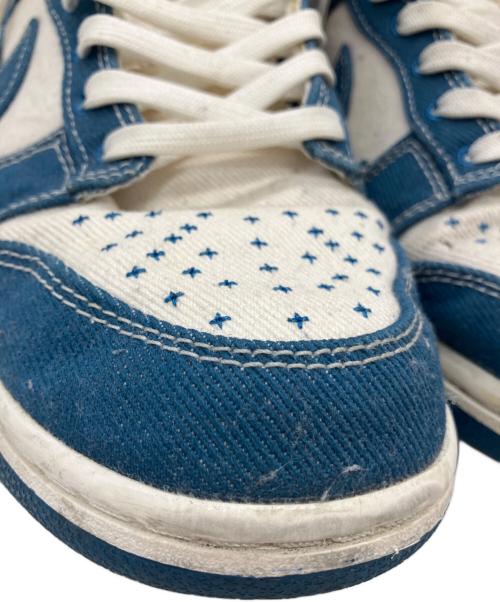 NIKE（ナイキ）NIKE (ナイキ) NIKE　DUNK LOW RETRO SE ホワイト×ブルー サイズ:27.5ｃｍの古着・服飾アイテム