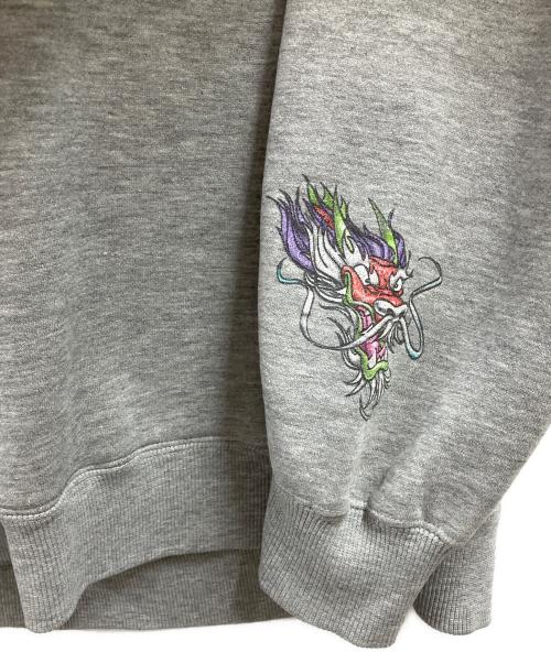 JNCO JEANS（ジェーエヌシーオー ジーンズ）JNCO JEANS (ジェーエヌシーオー ジーンズ) JNCO JEANS　プリントパーカー グレー サイズ:Mの古着・服飾アイテム