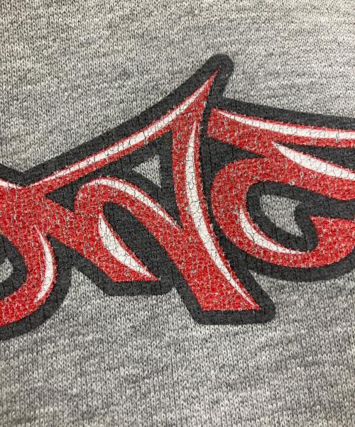 JNCO JEANS（ジェーエヌシーオー ジーンズ）JNCO JEANS (ジェーエヌシーオー ジーンズ) JNCO JEANS　プリントパーカー グレー サイズ:Mの古着・服飾アイテム