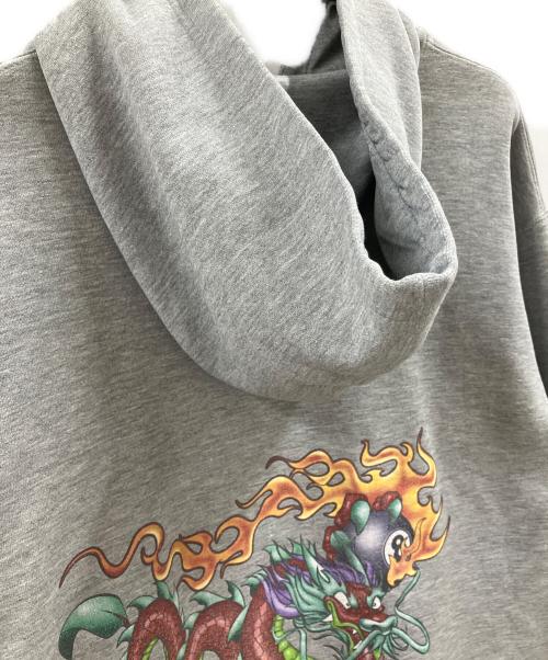 JNCO JEANS（ジェーエヌシーオー ジーンズ）JNCO JEANS (ジェーエヌシーオー ジーンズ) JNCO JEANS　プリントパーカー グレー サイズ:Mの古着・服飾アイテム