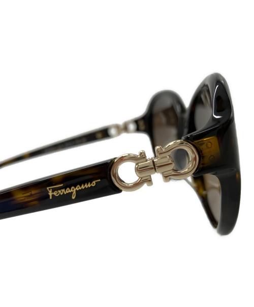 Salvatore Ferragamo（サルヴァトーレ フェラガモ）Salvatore Ferragamo (サルヴァトーレ フェラガモ) Salvatore Ferragamo　サングラス ダークブラウンの古着・服飾アイテム