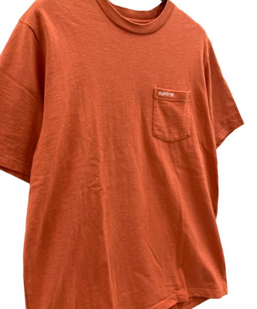 SUPREME（シュプリーム）Supreme (シュプリーム) Supreme　半袖カットソー オレンジ サイズ:Lの古着・服飾アイテム