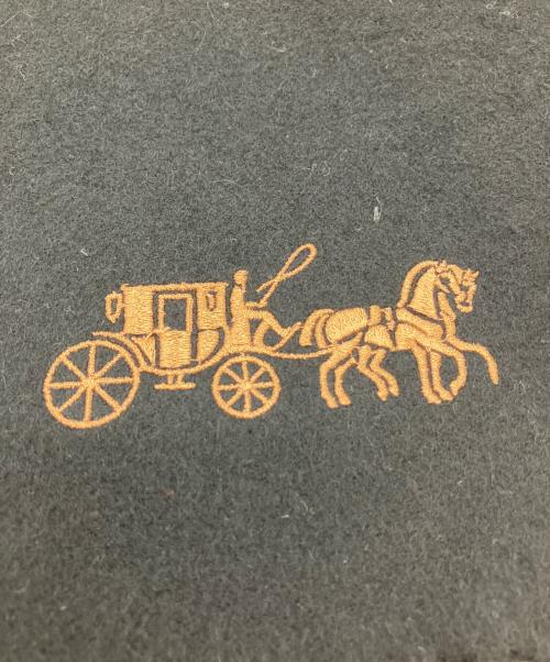 COACH（コーチ）COACH (コーチ) COACH　マフラー ブラックの古着・服飾アイテム