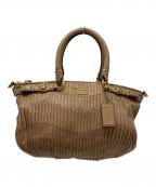 COACHコーチ）の古着「COACH　2WAYバッグ」｜ブラウン