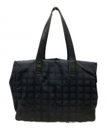 CHANEL（シャネル）の古着「CHANEL　ニュートラベルライン　トートバッグ」｜ブラック