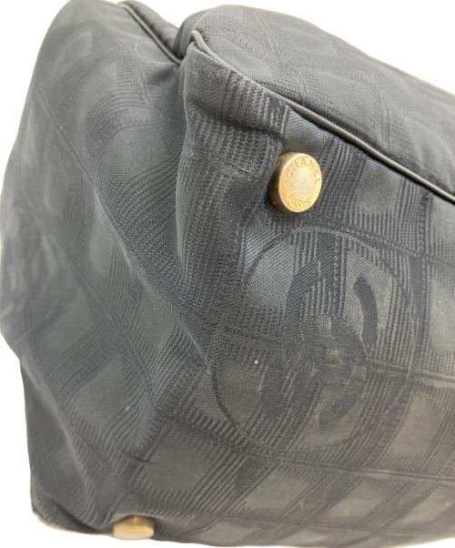 CHANEL（シャネル）CHANEL (シャネル) CHANEL　ニュートラベルライン　トートバッグ ブラックの古着・服飾アイテム