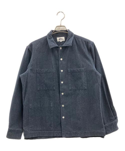 Pilgrim Surf+Supply（ピルグリム サーフサプライ）PILGRIM SURF+SUPPLY (ピルグリム サーフサプライ) コーデュロイジャケット ネイビー サイズ:XSの古着・服飾アイテム