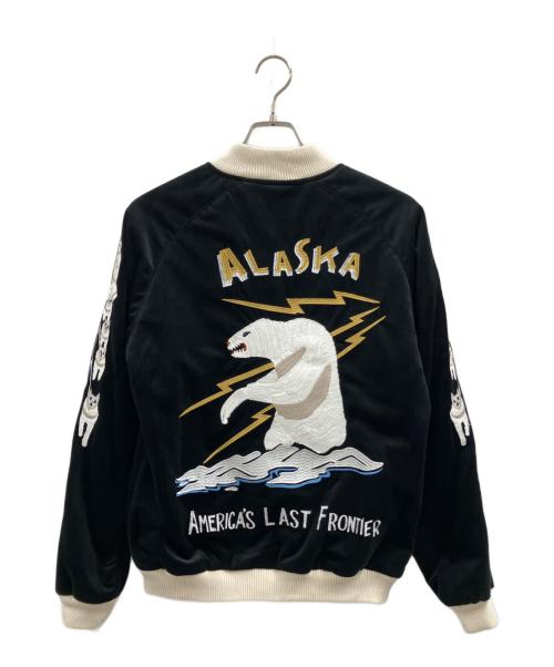 HOUSTON（ヒューストン）HOUSTON (ヒューストン) HOUSTON　スカジャン ブラック サイズ:Mの古着・服飾アイテム