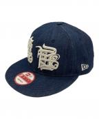 New Eraニューエラ）の古着「New Era デニムキャップ」｜インディゴ