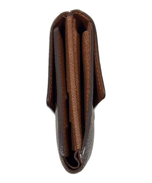 LOUIS VUITTON（ルイ ヴィトン）LOUIS VUITTON (ルイ ヴィトン) ポルトモネ・ビエ・カルトクレディ ブラウンの古着・服飾アイテム