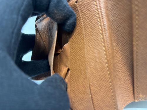 LOUIS VUITTON（ルイ ヴィトン）LOUIS VUITTON (ルイ ヴィトン) ポルトモネ・ビエ・カルトクレディ ブラウンの古着・服飾アイテム