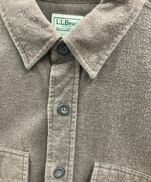 L.L.Bean（エルエルビーン）L.L.Bean (エルエルビーン) 長袖シャツ ブラウン サイズ:Mの古着・服飾アイテム