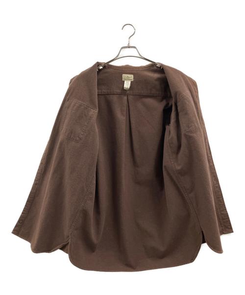 L.L.Bean（エルエルビーン）L.L.Bean (エルエルビーン) 長袖シャツ ブラウン サイズ:Mの古着・服飾アイテム