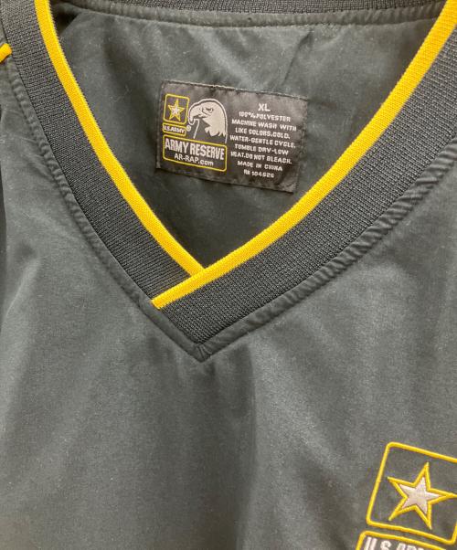 ARMY RESERVE（ARMY RESERVE）ARMY RESERVE (ARMY RESERVE) ナイロンプルオーバー ブラック サイズ:XLの古着・服飾アイテム